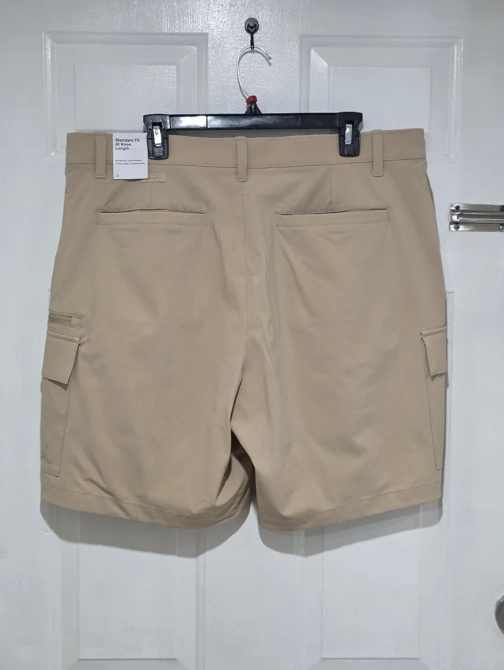 Jordan Men's Tan Cargo Shorts with Utility Pockets